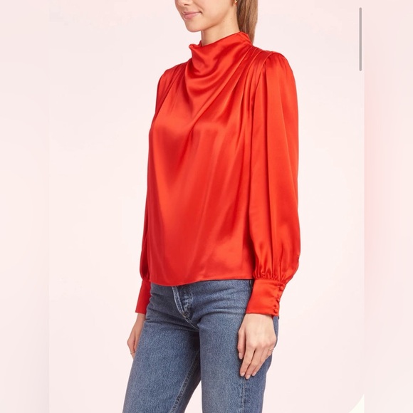 Amanda Uprichard Tops - Amanda Uprichard Jacinda 100% Silk Top | Size Medium